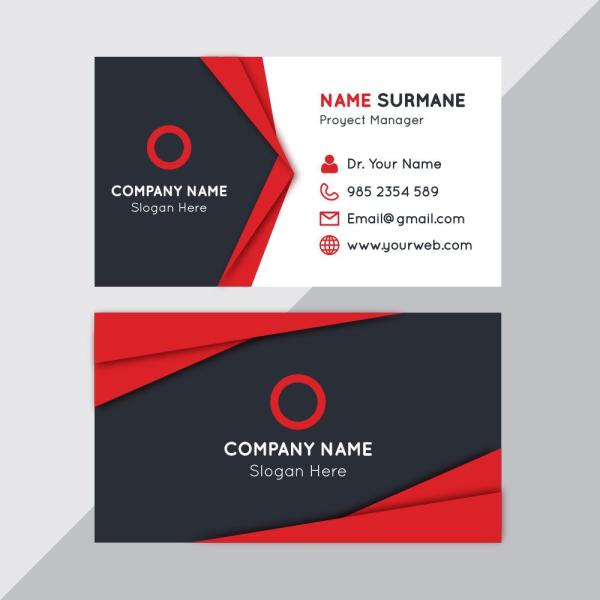 Business Cards - Clear Plastic