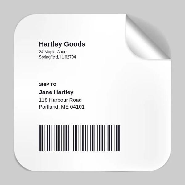 Shipping Labels - A6