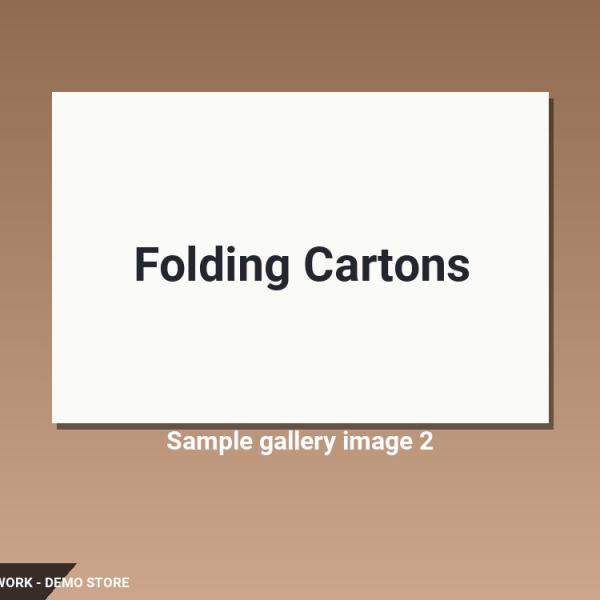 Folding Cartons