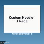 Custom Hoodie - Fleece