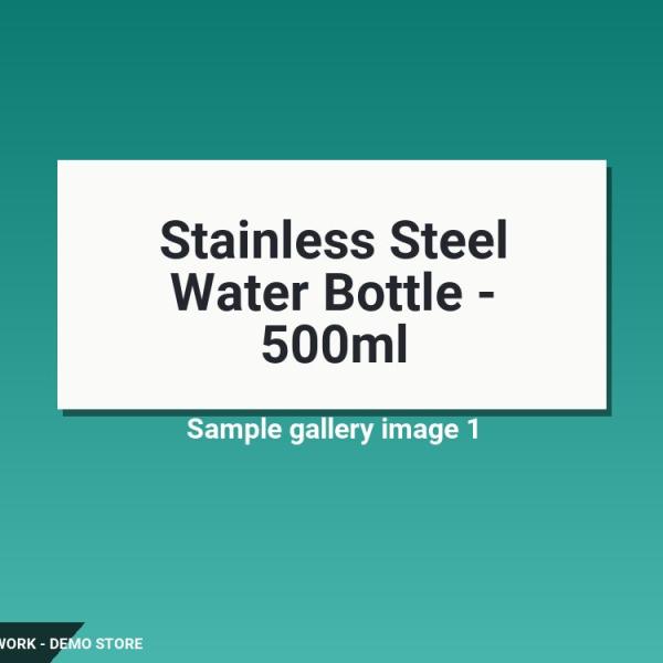 Stainless Steel Water Bottle - 500ml