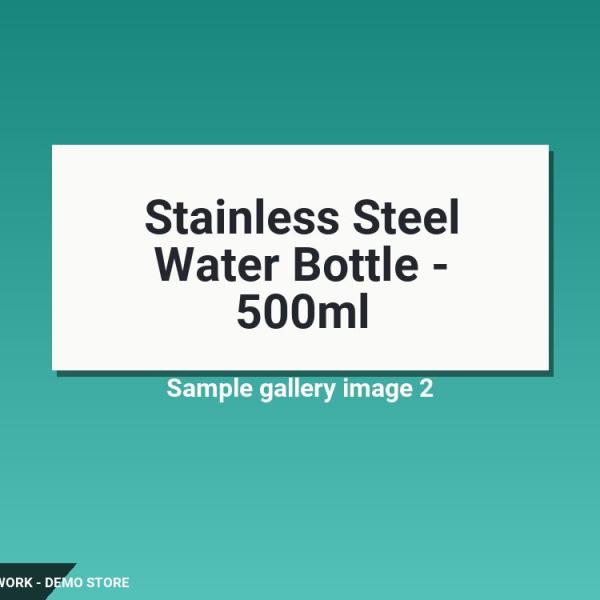 Stainless Steel Water Bottle - 500ml