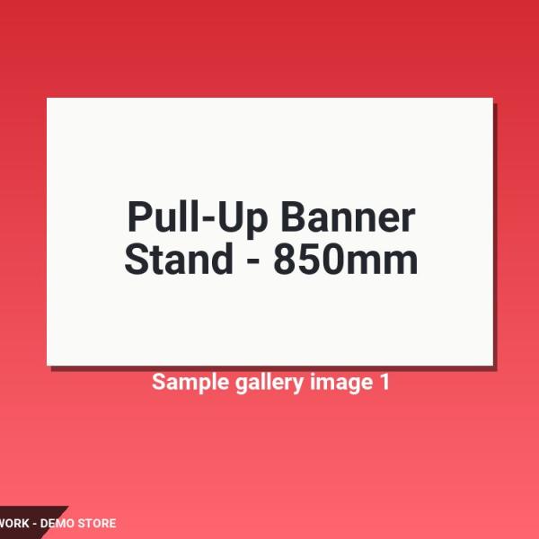 Pull-Up Banner Stand - 850mm