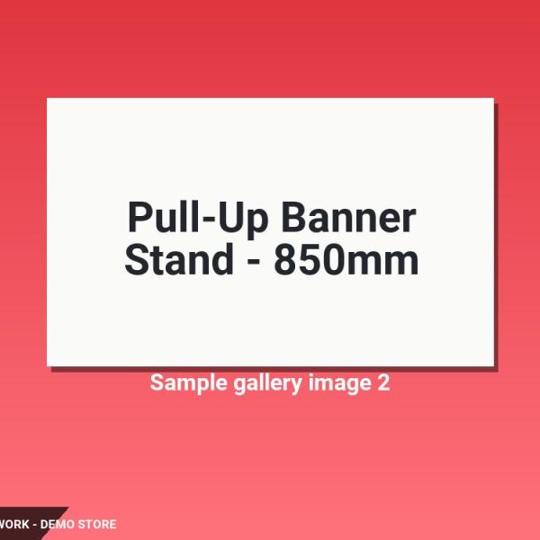 Pull-Up Banner Stand - 850mm