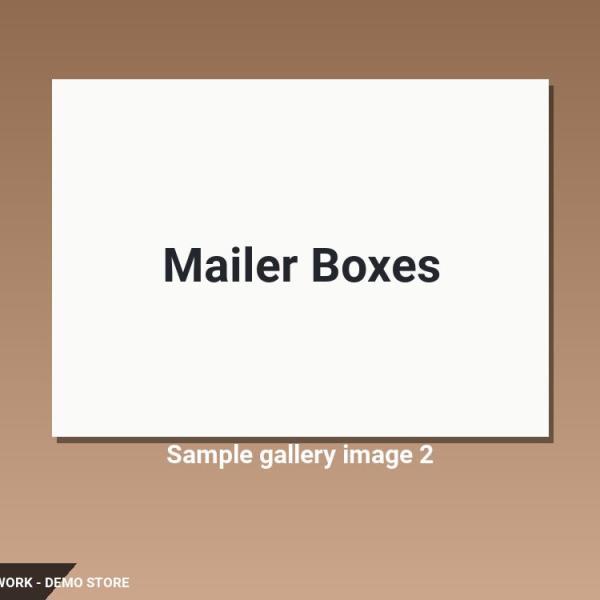 Mailer Boxes